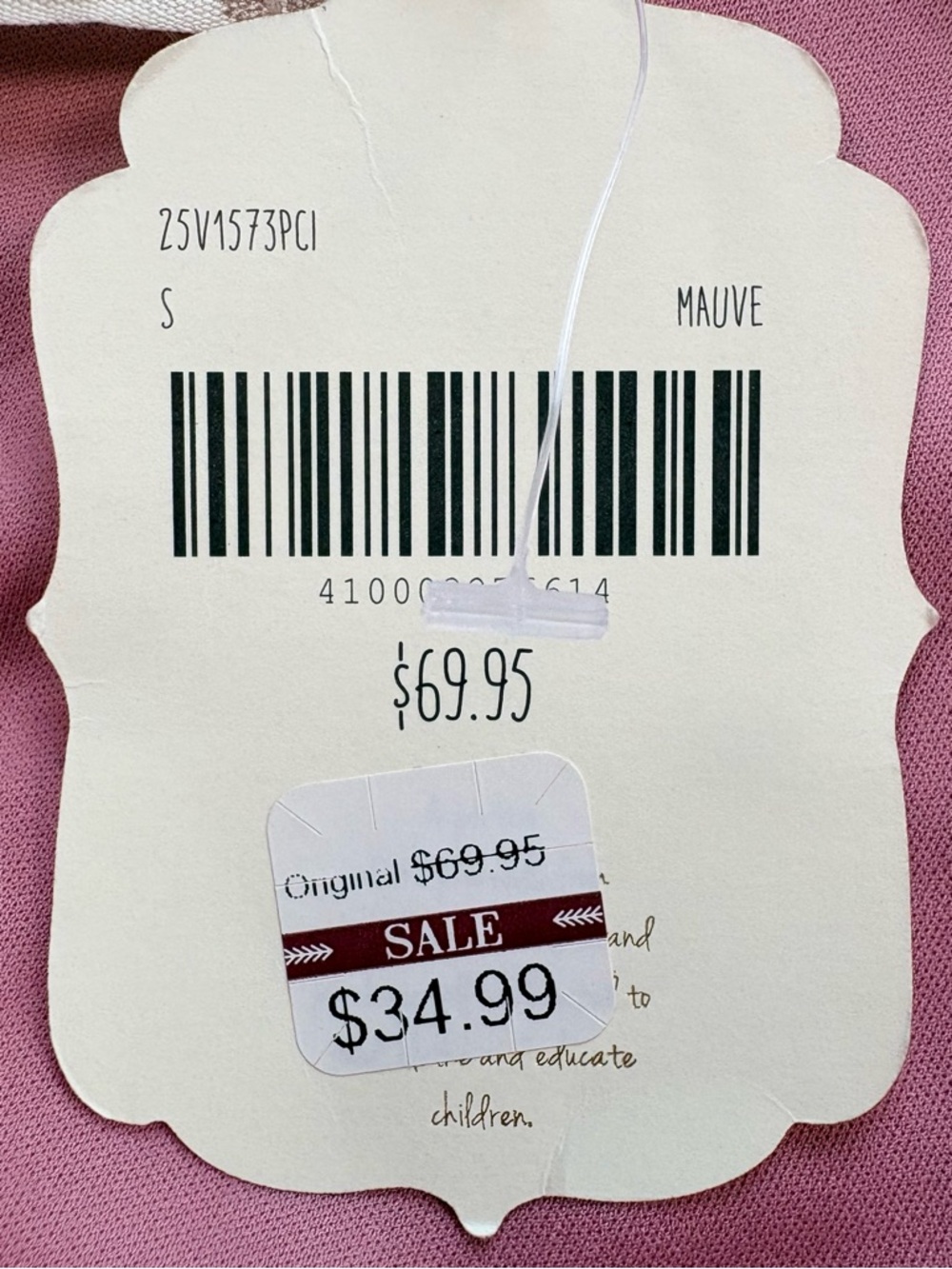 NWT ALTAR’D STATE Pink Wrap Dress Small Flutter Sleeve Fit & Flare Skater Dress - Picture 5 of 9